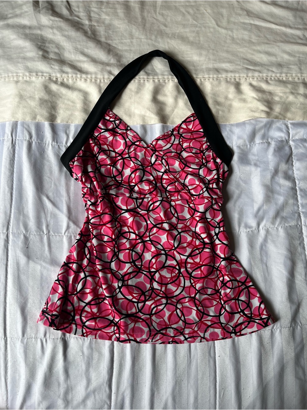 A. Byer retro halter top